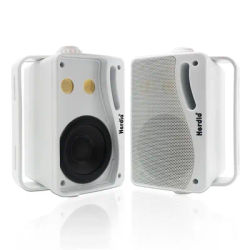 Herdio 3.5 "haut-parleurs Bluetooth extérieurs étanche 200W 3 voies mise à niveau haut-parleurs