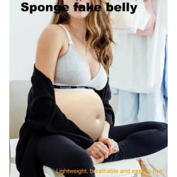 Faux grossesse enceinte bosse éponge ventre enceinte Style ventre enceinte adapté aux acteurs masculins et féminins ventre artificiel pour bébé