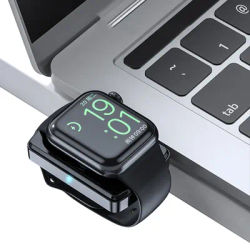 Chargeur magnétique sans fil 2 en 1, USB C, rapide, pour AirPods 2/3/Pro/4, Apple Watch série 10 9 8
