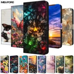 Leather Cover for Nokia G20 / G21 / G22 Case Stand Holder Wallet Cute Book Flip Cover for Nokia G22 Case NokiaG22 Protective Bag
