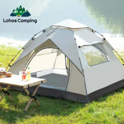 Lohascamping 2-4 People Quick-opening Tent Camping one touch tent Outdoor Automatic Pop-up Tent Fishing Beach Sunshine Shelter