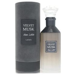 Lattafa Velvet Musk For Men By Lattafa Eau De Parfum Spray (unisex) 3.4 Oz