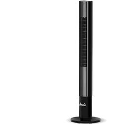 "TEMU Tower Fan For Bedroom, 85° Oscillating Bladeless Fan, Standing Fans With Touch Led Display, 12h Timer, 3 3 Max 26ft/s, 43" Cooling Quiet Floor Fan For Home Office"