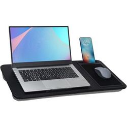 TEMU Lap Desk Computer Laptop Tray, Lightweight Portable Notebook Phone Slot Stand With Comfortable Wrist Rest Lap Desk Computer Table Stand Laptop Sofa Bed Tray Portable Notebook Phone Tray