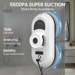 Robot aspirateur nettoyeur de vitres robot nettoyeur de vitres électrique limpiacristales télécommande pour la maison