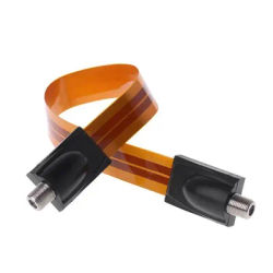 Flat Fcoaxlal Cable Female Commector Pass Home WINDOW DOOR Satelllte Antenna
