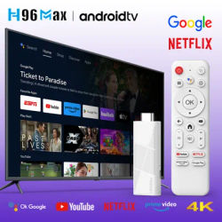 2025 New H96 MAX RK3518 Mini TV Stick Android 14 Smart TV Box Android14 2GB 16GB 8GB Wifi6 BT 4K HD Google Voice Media Player