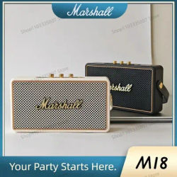 Marshall M18 haut-parleur sonore Portable lecteur de musique stéréo haut-parleur Bluetooth sans fil