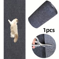 TEMU 1/11pcs Cat Scratching Pad Self-adhesive Furniture Protector Polyester Material Sofa Guard Mat For Cats
