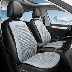 Auto Car Suv Truck Van Accessori estivi Interni Coprisedile in seta di ghiaccio fresco Cuscini per sedili con tappetino traspirante universale per tutte le stagioni