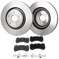 SureStop Brake Disc & Pad Kit Pro-Line Series, Front, 3-year or 36,000-mile limited warranty KIT-051223-77