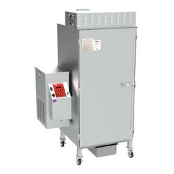 Cookshack FEC240 Fast Eddy's Full Size Commercial Smoker Oven w/ Programmable Controls - 120v/1ph, Stainless Steel