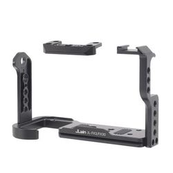 "TEMU Jlwin Camera Cage With Rail 1/4" 3/8" Hole For Fx3 Ilme- Cinema Camera Making Video Filmmaking, Compatible Arca Swiss Clamp"