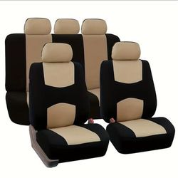 TEMU Car Seat Cover For 5 Seats Universal Fit Seat Covers For Suv Interior Accessories Car Seat Protector For Cars Trucks And Suv Christmas Gift