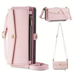 TEMU Wallet Leather Phone For Flip Phone Wallet Book Plus Fe 5g Cover