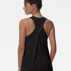 TEMU Women's Sleeveless Running Tank Top, Workout Jogging Yoga Vest Top, Quick-dry, Breathable Sportswear