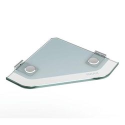 Maax Corner Glass Shelf - Chrome 10060311