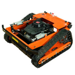 Tosaerba personalizzato Tosaerba con pendenza RC Tracked Macchina per tagliare le erbacce robot telecomandato per tutti i terreni