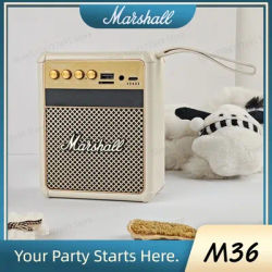 Marshall M36 haut-parleur Bluetooth sans fil caisson de basses haut-parleur de basse stéréo IPX7 étanche haut-parleur de lanière Portable extérieur