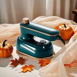 TEMU 170°c High-temperature Compact Handheld Steam Iron With Rotatable Garment Feature, Dual Wet And Dry Ironing, 220-240v British Specification Plug, No Battery Required - Model 6168, 023