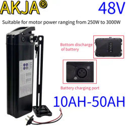 Air fast transportation，48V50AH，18650 high-capacity lithium battery pack，Suitable for Silver Fish motors below 250-3000W
