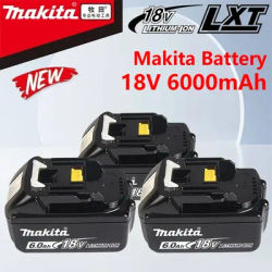 Original Makita 18V 3.0Ah 6.0Ah Rechargeable Battery, for Makita Tool BL1830B BL1840 BL1840B BL1850 BL1850B 18650 18V Battery