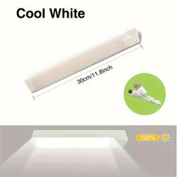 TEMU Innosinpo Usb Rechargeable Led Motion Sensor Light - Warm/white, 200mah/400mah Battery, Infrared Sensing, Kitchen, Closet, Stairs, Rv & More - Ideal Gift For Valentine's Day & New Year Lighting