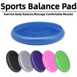 Inflatable Balance Cushion Thickened Explosion-Proof Soft For Yoga Massage Workout Pad Seat Ball