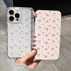 TEMU For Iphone 16promax 11 12 13promax 14promax 15 Book Case - Transparent - Broken Bow Love + Lb Mobile Phone Case