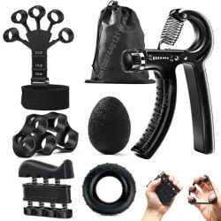 5-60Kg Adjustable Heavy Hand Gripper Fitness Hand Exerciser Grip Wrist Training Finger Gripper Hand Strengthener For Patient
