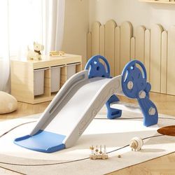TEMU Slide Indoor Outdoor | Slides For | Garden Slides For Age 14m+ | Folding Soft Play Equipment | Durable Tough Slide | Indoor