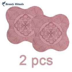 TEMU 2pcs Yoga Kneeling Mat - Foam Support Mat For Knees, Elbows, Wrists And Head - Printed Pilates Kneeling Mat - Unisex Exercise Mat For Yoga And