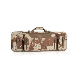 Savior Equipment Camo Urban Warfare Double Rifle Bag Chocolate Chip Camo 46in RB-4612DG-VER2-DBDU