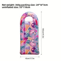 TEMU Inflatable Surfboard - Thick Pvc, With Fun Designs, Swimming And Outdoor Water Activities, Beach Accessories | Surfboard | Durable Surfboard