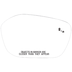 JC Whitney Mirror Glass, Passenger Side, 1-year unlimited-mileage warranty JHO142GR