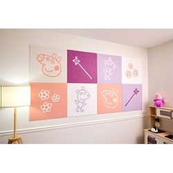 8-Piece Peppa Pig || Sound Dampening Pinnable Tiles