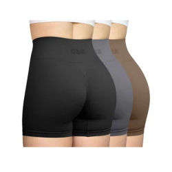 OQQ 2024 Women's Yoga Shorts High Waisted Fitness Pants Seamless Hip Lifting Ladies Sports Shorts