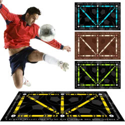 Tapis d'entraînement de Football antidérapant, tapis d'entraînement de Football, tapis d'entraînement de pied d'agilité, équipement d'intérieur et d'extérieur