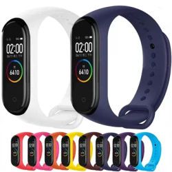 Bracelet en Silicone pour Xiaomi Mi Band 7 6 5 4 3 sport smartwatch bracelet confortable pour Mi band 7 sangle pour mi band 6 Correa