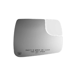 Burco Mirror Glass, Passenger Side, Lower, 90 Day Warranty 5815H