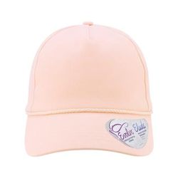 Infinity Her MAYA Washed 5-Panel with Rope in Pink Sorbet/Floral size Adjustable | Cotton