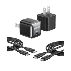 Anker 511 Charger (Nano Pro) with 6 ft USB-C Cable(2-Pack)