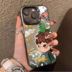 Cartoon Destruction Hirono Case for Samsung Galaxy S24 S23 S22 S21 Ultra Plus FE A54 A34 A24 A14 A73 A53 A33 5G Note 20 PC Cover