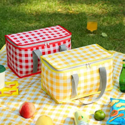 Insulated Picnic Handbag Multifunctional Outdoor Travel Camping Storage Basket The Perfect Gift for Outdoor Enthusiasts