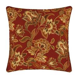Montecito Red Euro Sham by Royal Court in Red (Size ONE SIZE)