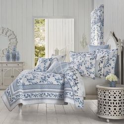 Rialto 3 Piece Quilt Set by Royal Court in French Blue (Size KING)