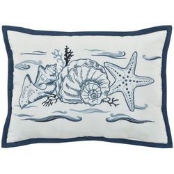 Balboa Boudoir Decorative Throw Pillow by Royal Court in Blue (Size ONE SIZE)