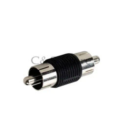 2/5 pièces RCA mâle à mâle prise Jack 1Pin AV Audio vidéo câble d'extension connecteur adaptateur de moniteur