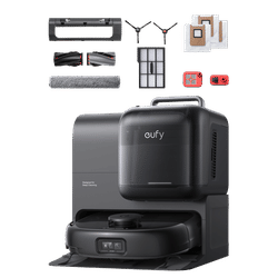 eufy Robot Vacuum Omni E28 + Accessories Package Black