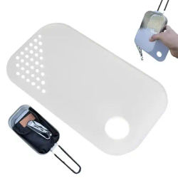 Camping Portable mini chopping board Board Outdoor Camping or Kitchen Household Double Sided Cutting Board with Holes Picnic